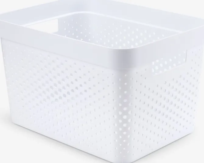 Kurv INFINITY 17L plast hvid