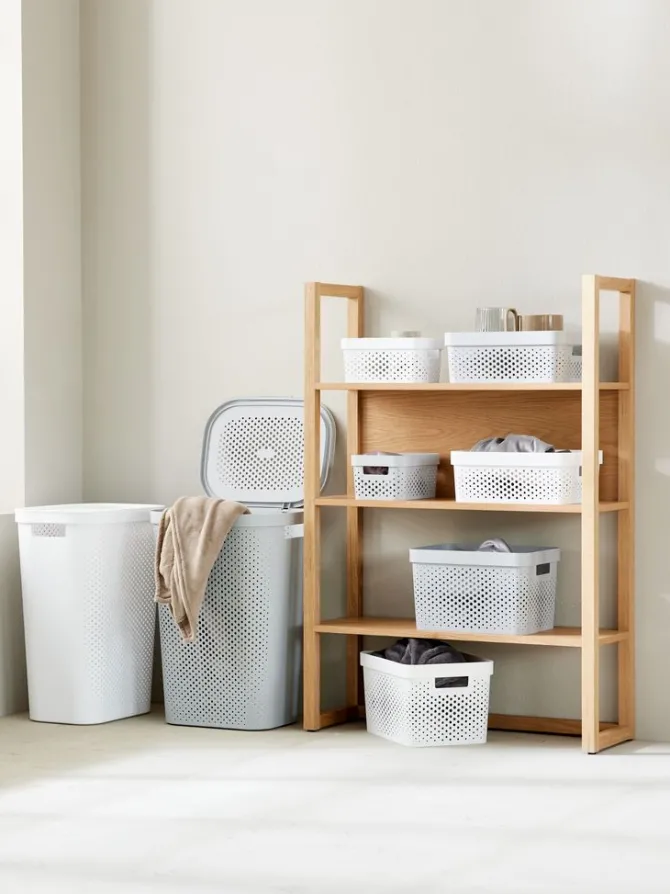 Kurv INFINITY 17L plast hvid