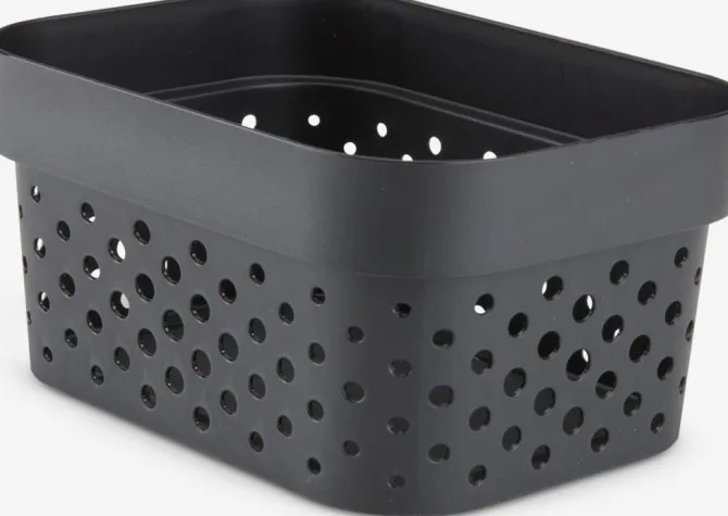 Kurv INFINITY 1,4L plast sort