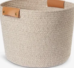 Kurv KARLJOHAN B38xL38xH28cm grå