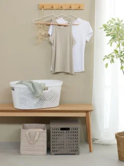 Kurv KETIL B27xL27xH26cm beige