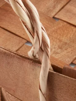 Kurv TORKILD B20xL20xH7cm træ