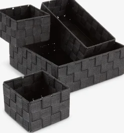 Kurvesæt FOLKE 4 stk/sæt sort