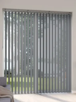 Lamelgardin mørklægning FERAGEN 100x250cm grå