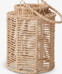 Lanterne MANDRUP Ø15xH20cm natur