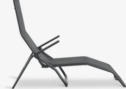 Liggestol LOMMA B63xL130 sort