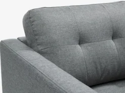 Lænestol FALSLEV gråt stof