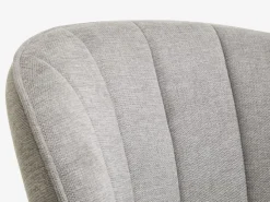 Lænestol HOLMDRUP grå/eg