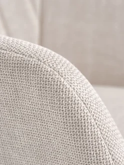 Lænestol UDSBJERG beige stof/eg