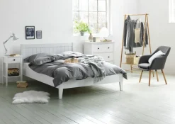 Lænestol UDSBJERG gråt stof/eg