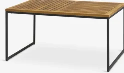 Loungebord UGILT B60xL90xH43 hårdttræ