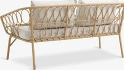 Loungesofa JENNUM 2.5-pers. natur