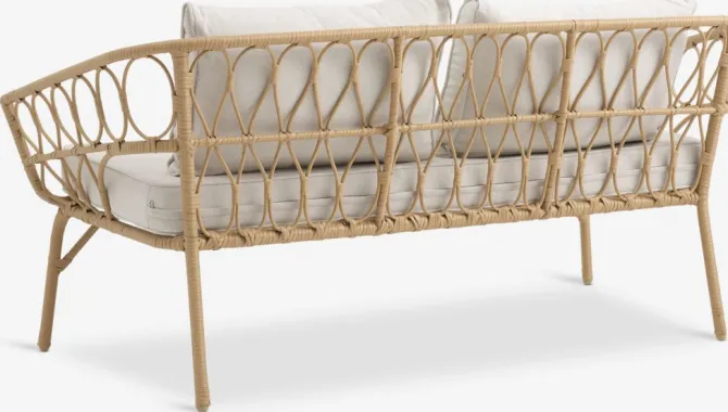 Loungesofa JENNUM 2.5-pers. natur