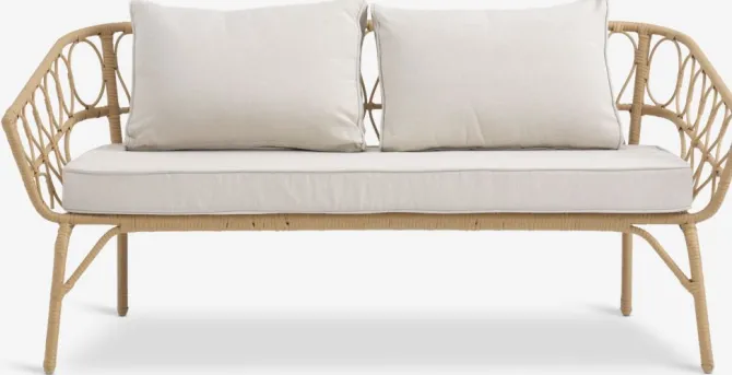 Loungesofa JENNUM 2.5-pers. natur