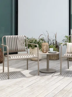 Loungesæt FURUSET 2-pers. mørk sand