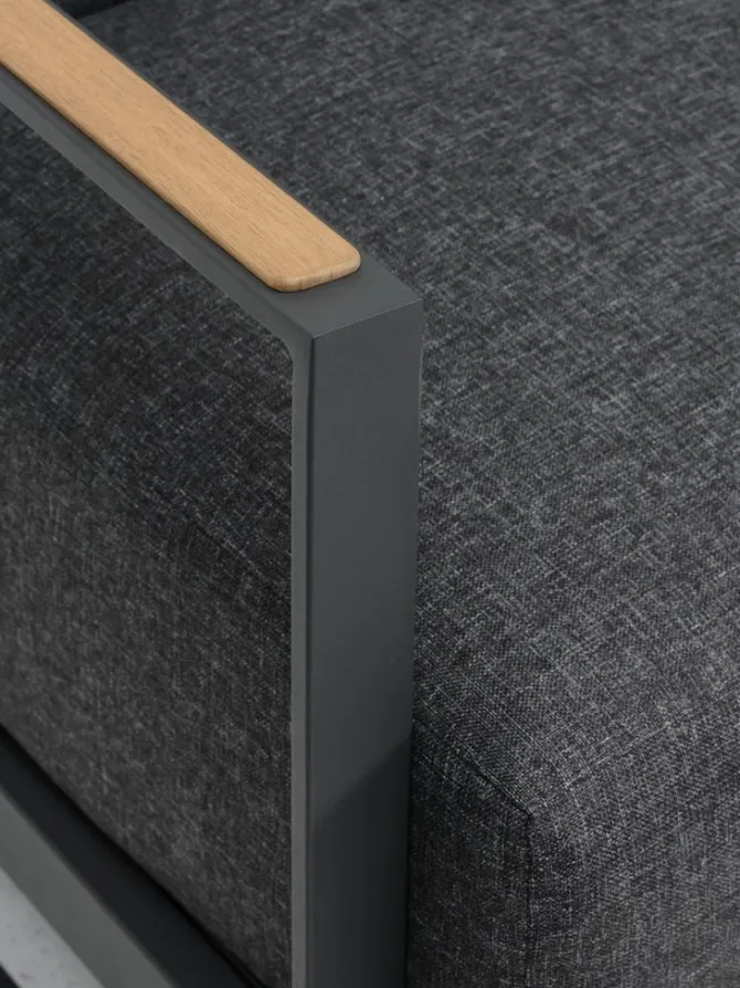 Loungesæt KILSENG 5-pers. grå