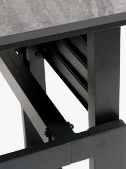 Loungesæt SALTEN 5-pers. hurtigtørrende sort