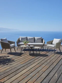 Loungesæt SANDBAKKE 5-pers. natur