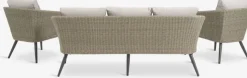 Loungesæt SANDBAKKE 5-pers. natur