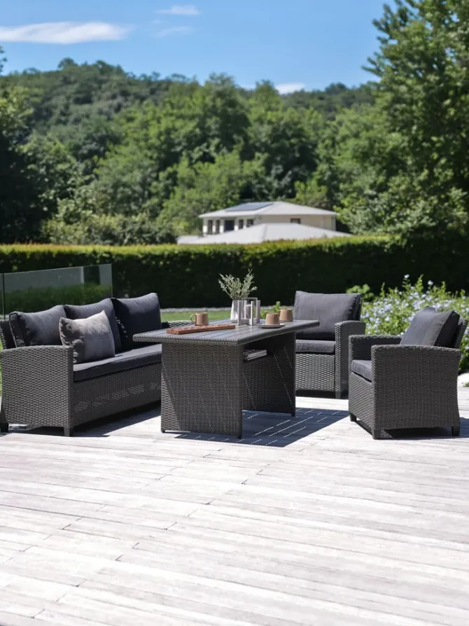 Loungesæt THISE 5-pers. grå