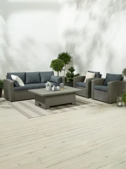 Loungesæt VEMB 5-pers. grå