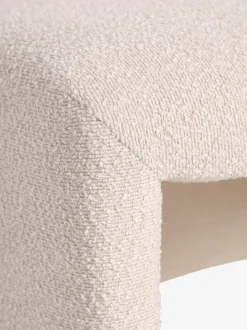 Loungestol BULLERUP råhvid teddy