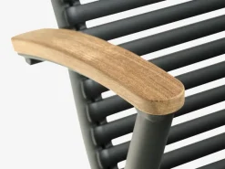 Loungestol SADBJERG sort