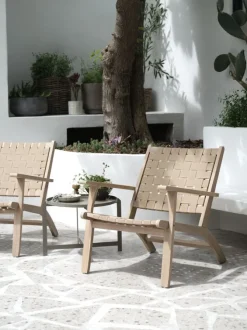 Loungestol SKARA hårdttræ