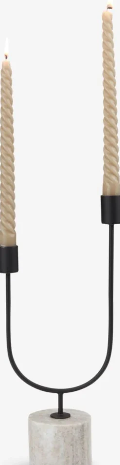 Lys BALDUR H25cm khaki 4 stk/pk