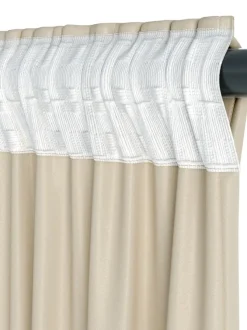 Lysdæmpende gardin AMUNGEN 1x140x175 sand