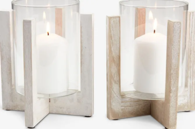 Lysestage LUDVIG B16xL16xH20cm