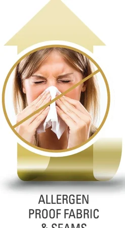 Madrasbeskytter GERDA 90x200x35 hvid