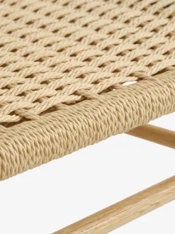 MARSTRAND Ø110 bord hvid + 4 ISLEV u/armlæn eg