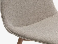 MARSTRAND L200 bord eg + 4 BISTRUP stole sand