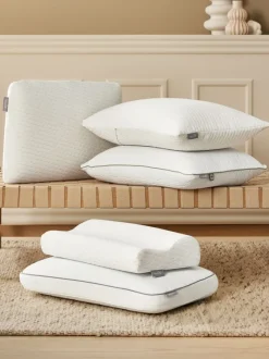 Memory foam pude 48x58x15 WELLPUR STROKKEN