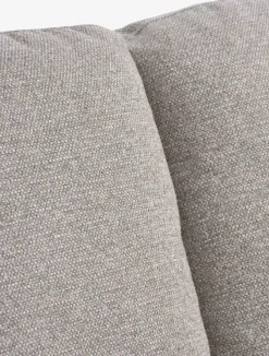 Modulsofa LUNDBY chaiselong sandfarvet stof