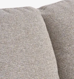 Modulsofa LUNDBY hjørne sandfarvet stof