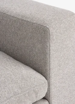 Modulsofa LUNDBY open-end sandfarvet stof