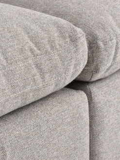 Modulsofa LUNDBY 2-pers. sandfarvt stof