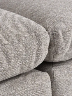 Modulsofa LUNDBY 3-pers. sandfarvet stof