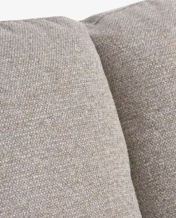 Modulsofa LUNDBY 3-pers. sandfarvet stof