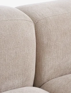 Modulsofa SKEJBY open-end sandfarvet stof