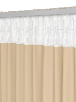 Mørklægningsgardin ALDRA 1x140x175 sand