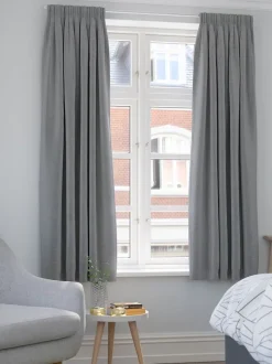 Mørklægningsgardin ALDRA 1x140x175 grå