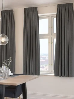 Mørklægningsgardin ALDRA 1x140x175 antracit