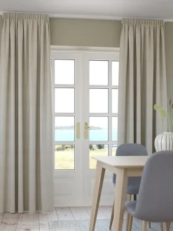 Mørklægningsgardin LEKA 1x140x300 varm grå