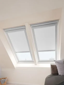 Mørklægningsgardin MORS ovenlys MK08 hvid