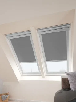 Mørklægningsgardin MORS ovenlys MK08 grå