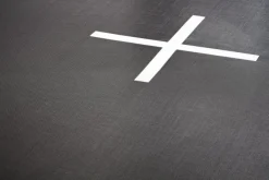 Nedgravet trampolin FALK Ø396 m/net sort