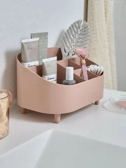 Opbevaringsboks HUSUM B22xL16xH14cm rosa